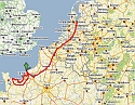 Travelmap Normandie